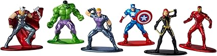 Buy Jada Toys Marvel Avengers Diorama Pack Set of 6 Nano Collectible Metal Figures (Sold Separately Subject To Availability) | Yallatoys.com