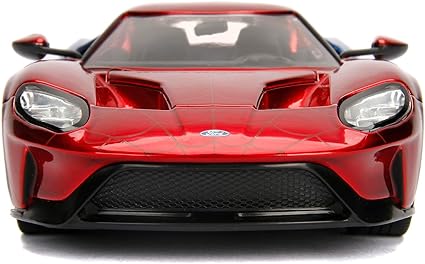 Buy Jada Marvel Spiderman 2017 Ford GT scale die cast car | Yallatoys.com