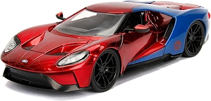 Buy Jada Marvel Spiderman 2017 Ford GT scale die cast car | Yallatoys.com