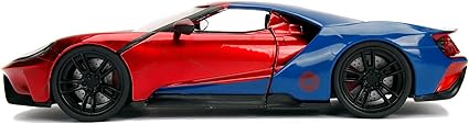 Buy Jada Marvel Spiderman 2017 Ford GT scale die cast car | Yallatoys.com