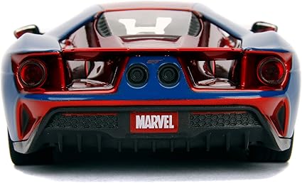 Buy Jada Marvel Spiderman 2017 Ford GT scale die cast car | Yallatoys.com