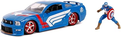 Buy Jada Marvel Captain America Ford Mustang Car | Yallatoys.com
