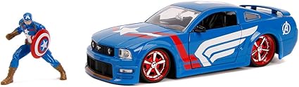 Buy Jada Marvel Captain America Ford Mustang Car | Yallatoys.com