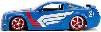 Buy Jada Marvel Captain America Ford Mustang Car | Yallatoys.com