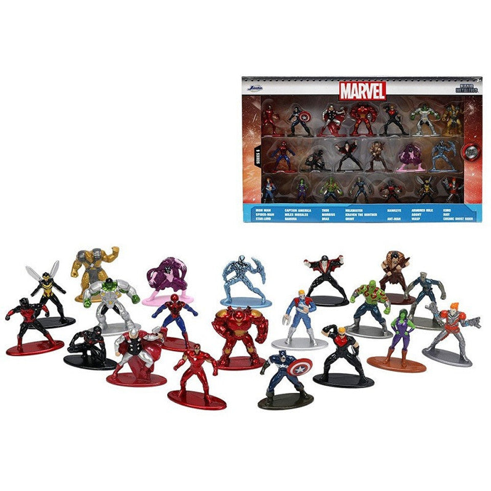 Buy Jada Marvel Nanofigs Wave 6 Pack Of 20 | Yallatoys.com