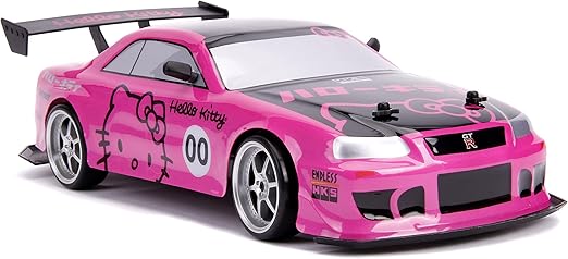 Buy Dickie Remote Control Hello Kitty Drift Nissan Skyline GTR | Yallatoys.com