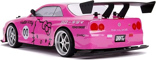 Buy Dickie Remote Control Hello Kitty Drift Nissan Skyline GTR | Yallatoys.com