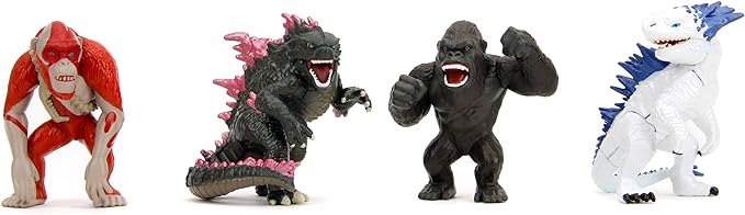 Buy Jada Godzilla & Kong 4 Pack Die Cast Figures (Sold Separately Subject To Availability) | Yallatoys.com