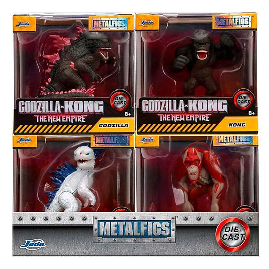 Buy Jada Godzilla & Kong 4 Pack Die Cast Figures (Sold Separately Subject To Availability) | Yallatoys.com