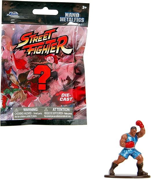 Buy Jada Street Fighter Blind Pack Nanofigs (Sold Separately Subject To Availability) | Yallatoys.com