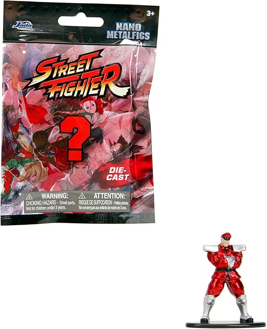 Buy Jada Street Fighter Blind Pack Nanofigs (Sold Separately Subject To Availability) | Yallatoys.com