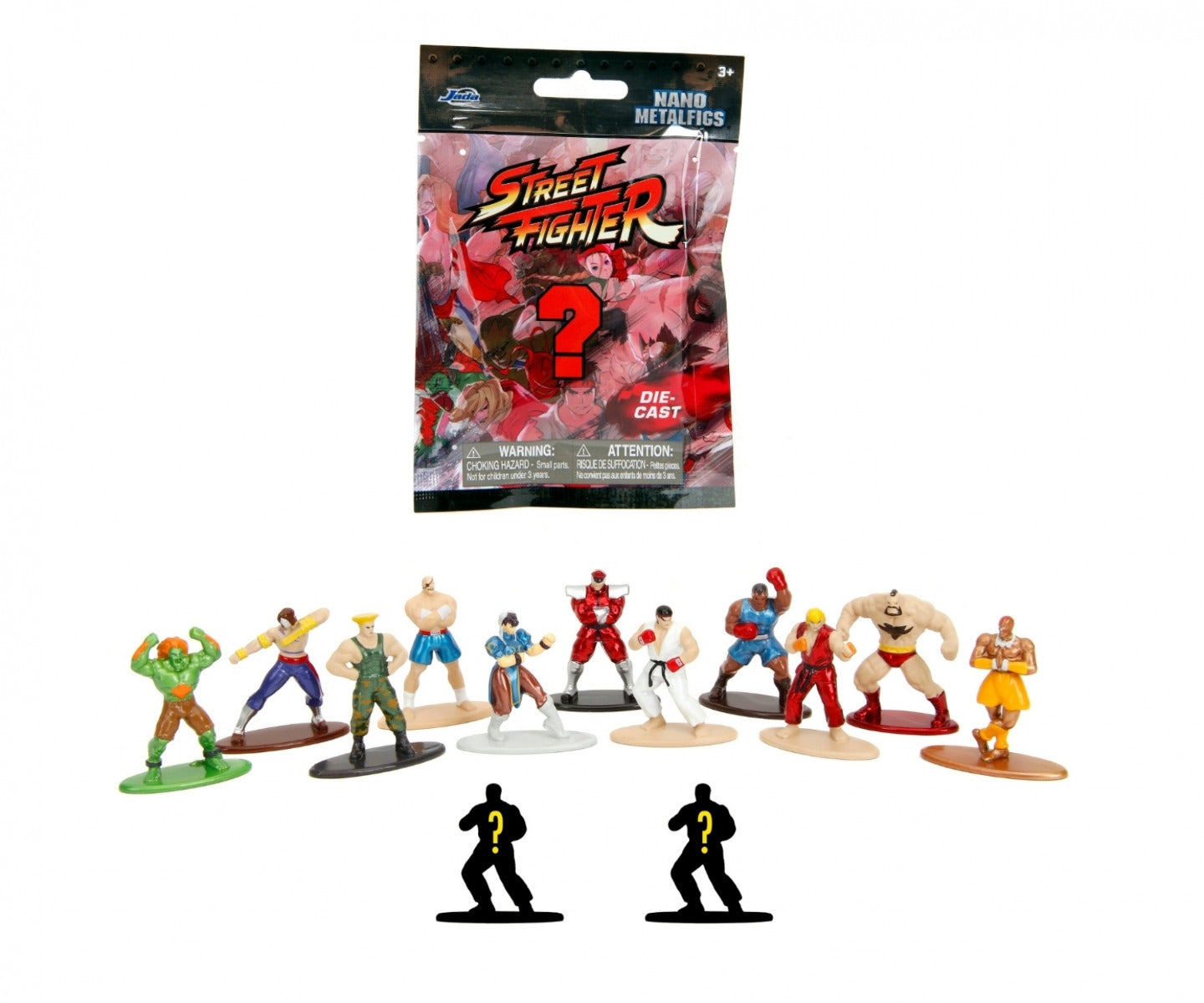 Buy Jada Street Fighter Blind Pack Nanofigs (Sold Separately Subject To Availability) | Yallatoys.com