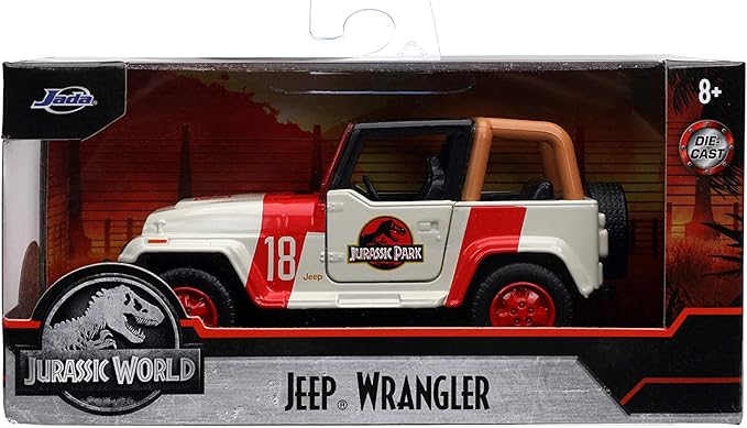 Buy Jada Jurassic World Jeep Wrangler | Yallatoys.com