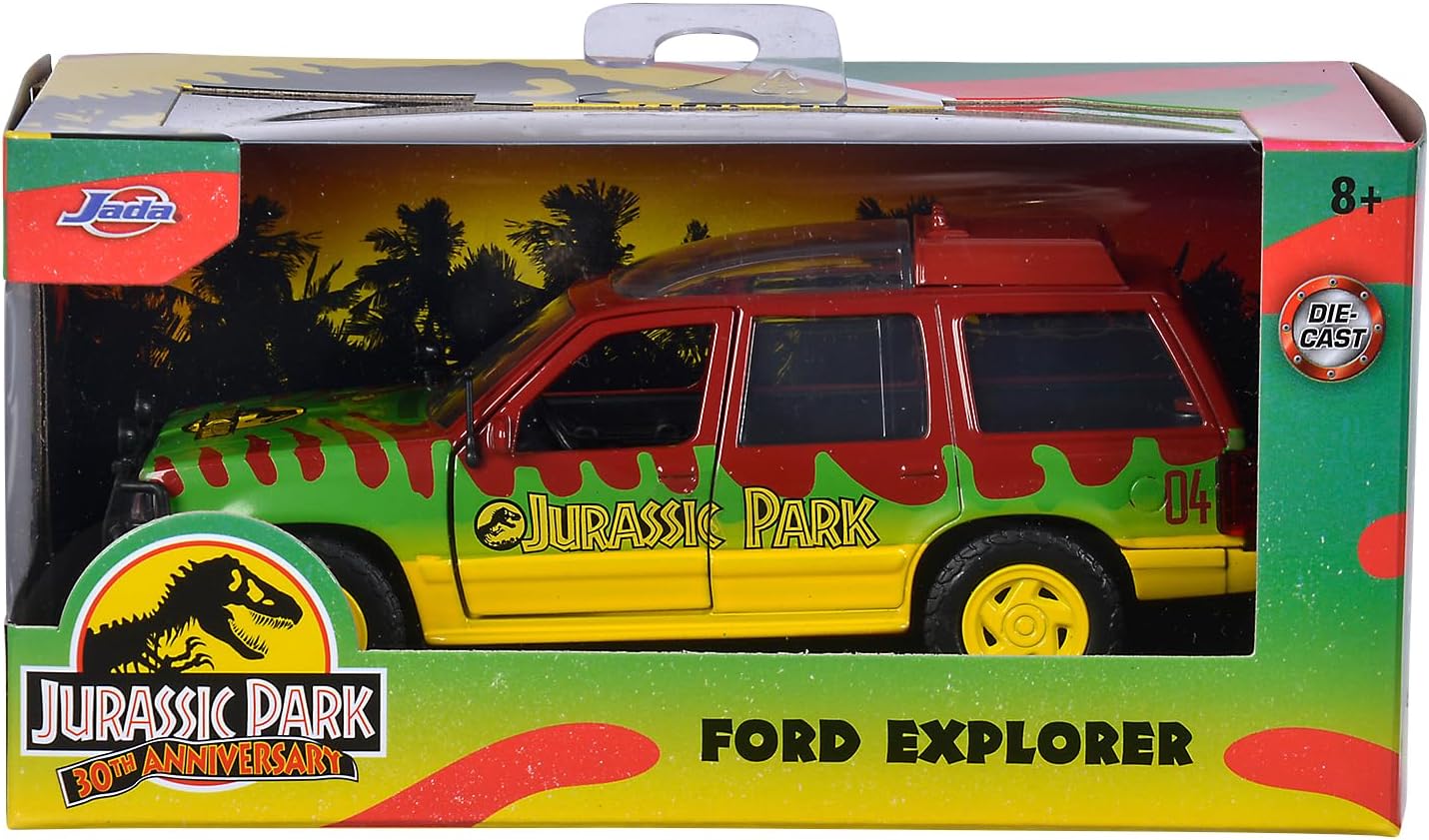 Buy Jada Jurassic World 1993 Ford Explorer 1:32 Scale | Yallatoys.com