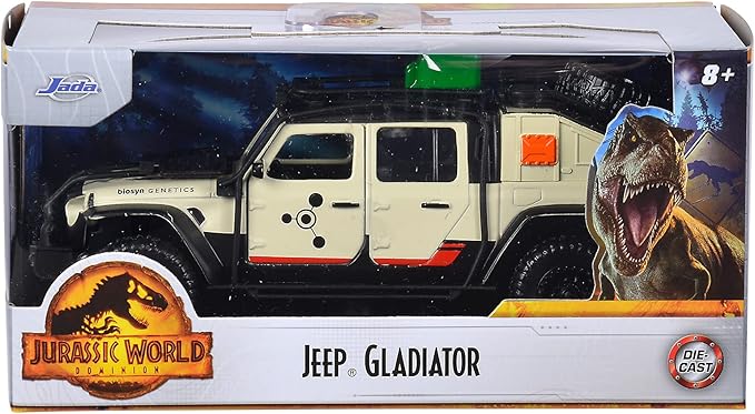Buy Jada Toys Jurassic World 2020 Jeep Gladiator 1:32 | Yallatoys.com