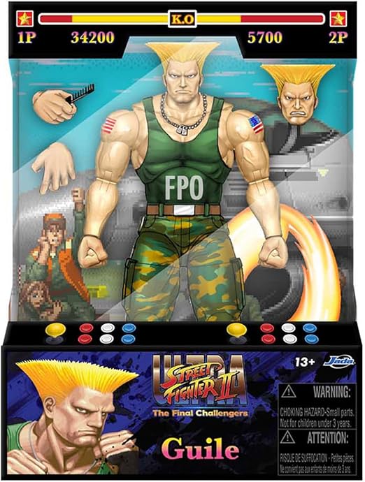 Buy Jada Toys Street Fighter Figure Guile | Yallatoys.com