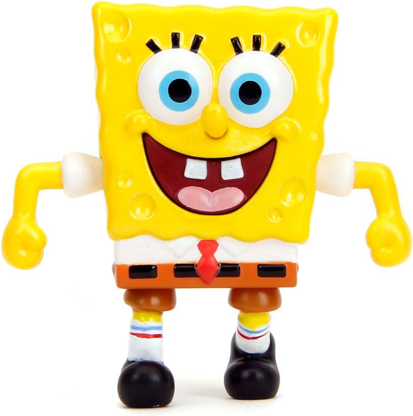 Buy Jada Toys Sponge Bob 4-Pack Figures 2.5Inch | Yallatoys.com