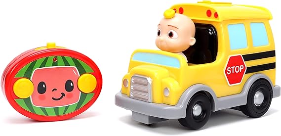 Buy Jada Toys Cocomelon 7.5inch School Bus with RC Remote Control | Yallatoys.com