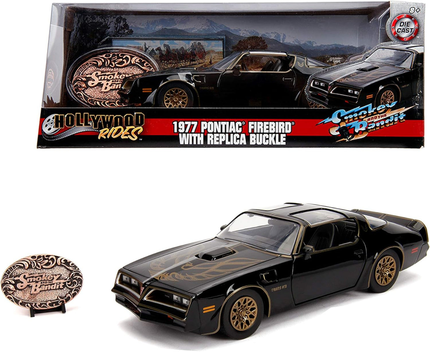 Buy Jada Smokey & Bandit 1977 Pontiac Firebird Car | Yallatoys.com
