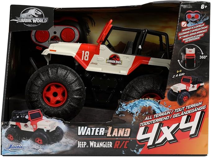 Buy Jada Jurassic Park Remote Control Sea & Land Jeep | Yallatoys.com