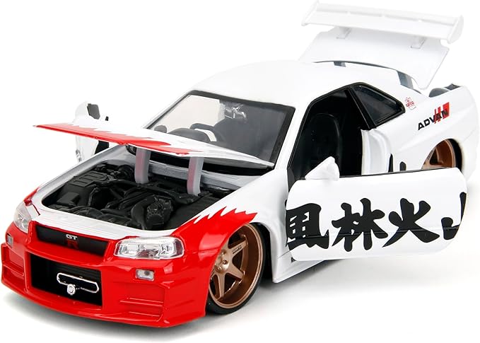 Buy JADA - STREET FIGHTER NISSAN SKYLINE GTR 1:24 | Yallatoys.com