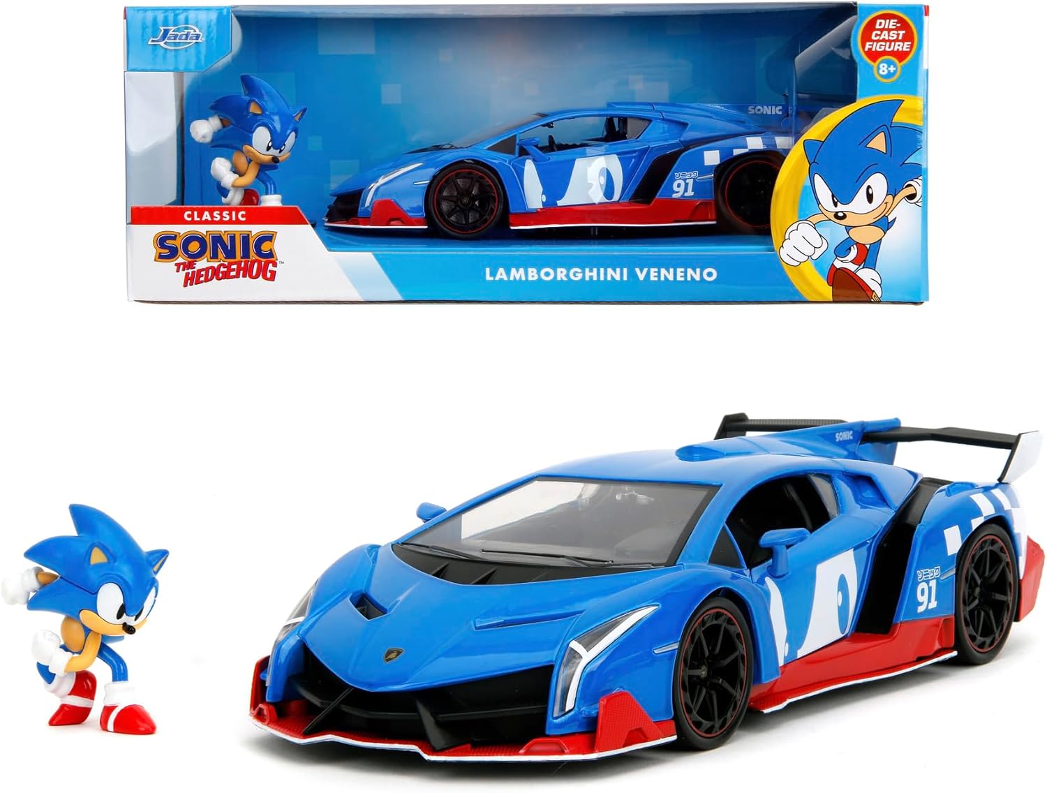 Buy Jada Sonic Lamborghini 1:24 Scale | Yallatoys.com