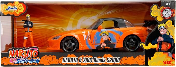 Buy JADA - NARUTO 2001 HONDA S2000 1:24 | Yallatoys.com