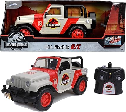 Buy Jada Jurassic Park Remote Control Jeep Wrangler | Yallatoys.com