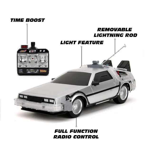 Buy JADA - BACK TO THE FUTURE RC TIME MACHINE 1:16 | Yallatoys.com