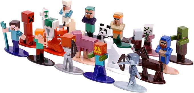 Buy Jada Mine Craft 20 Die Cast Figure Pack Wave 7 | Yallatoys.com