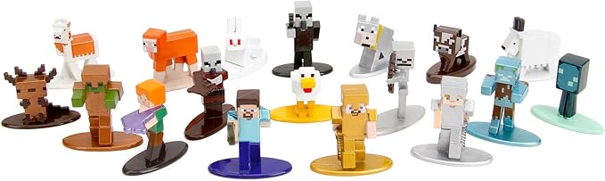 Buy Jada Minecraft Nano Action Figures Wave 9 18pcs (Sold Separately Subject To Availability) | Yallatoys.com