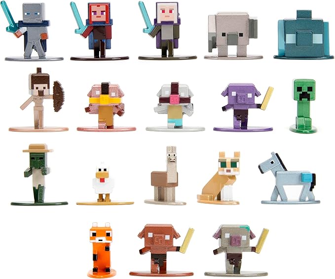 Buy Jada Minecraft Multi Pack Nanofigs 18 Pack Wave 9 (Sold Separately Subject To Availability) | Yallatoys.com