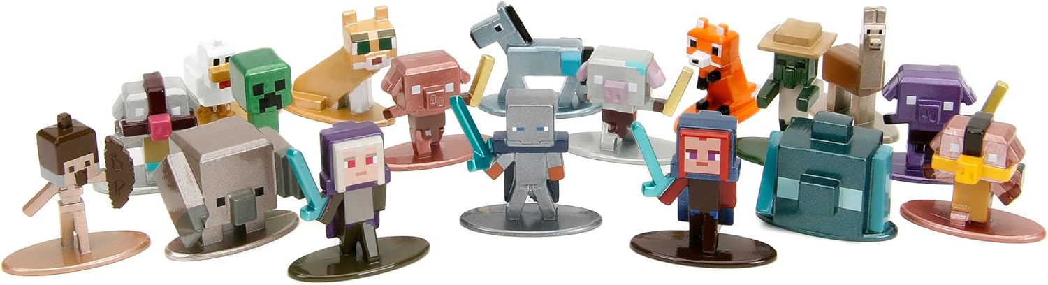 Buy Jada Minecraft Multi Pack Nanofigs 18 Pack Wave 9 (Sold Separately Subject To Availability) | Yallatoys.com