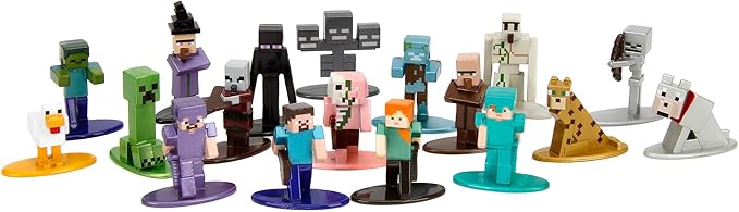 Buy Jada Toys Minecraft Multipack Nanofigurer Wave 12 | Yallatoys.com