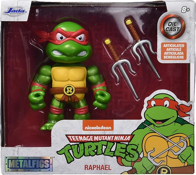 Buy Jada Teenage Mutant Ninja Turtles 4 Raphael Figure | Yallatoys.com