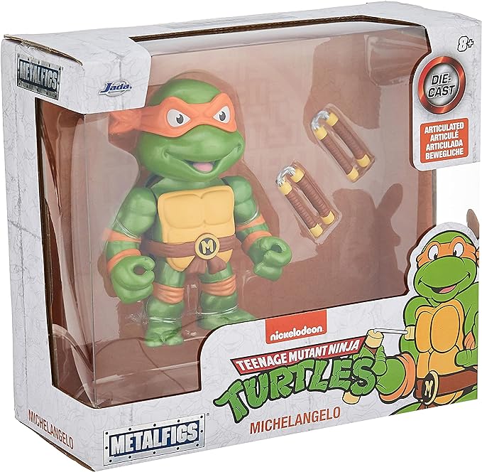 Buy Jada Teenage Mutant Ninja Turtles 4 Michelangelo Figure | Yallatoys.com