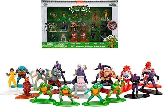 Buy Jada Turtles Multi Pack Nanofigs Wave 1 (Sold Separately Subject To Availability) | Yallatoys.com