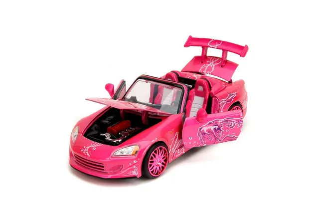 Buy Jada Pink Slips Sukis Honda S2000 Die Cast Car With Base Pink | Yallatoys.com