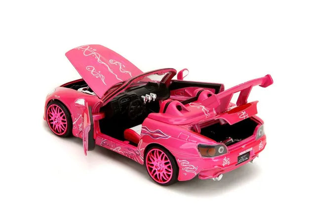 Buy Jada Pink Slips Sukis Honda S2000 Die Cast Car With Base Pink | Yallatoys.com