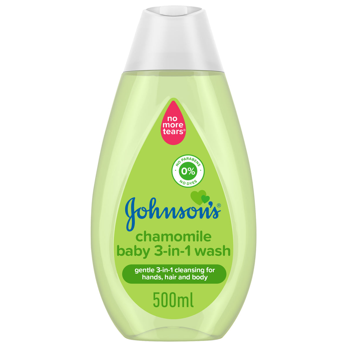 Johnson & Johnson Chamomile Baby 3 In 1 Wash 500Ml Johnson & Johnson Yallatoys