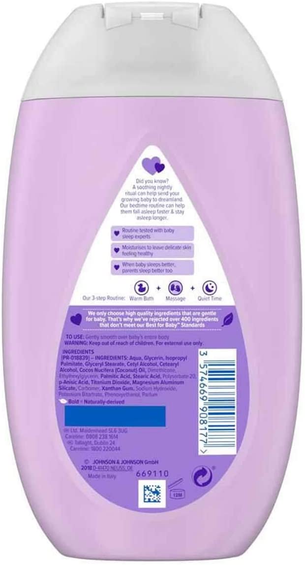 Johnson & Johnson Bedtime Lotion 300Ml Johnson & Johnson Yallatoys