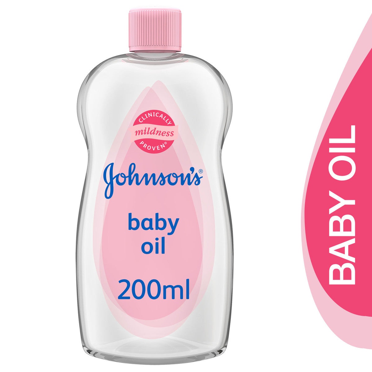 Johnson & Johnson  Baby Oil 200Ml Johnson & Johnson Yallatoys