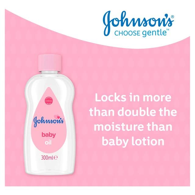 Johnson & Johnson  Baby Oil 300Ml Johnson & Johnson Yallatoys