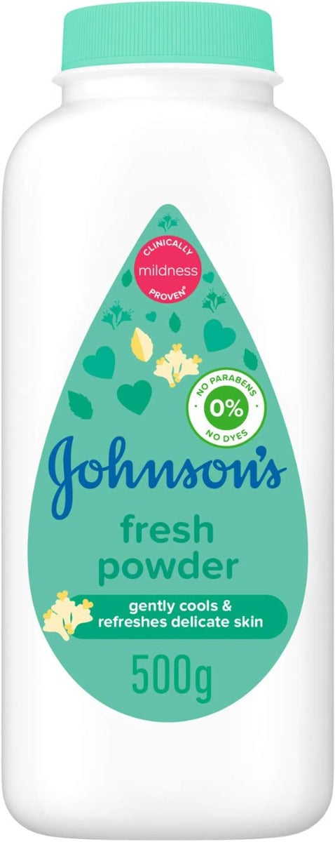 Johnson & Johnson Baby Fresh Powder 500G Johnson & Johnson Yallatoys