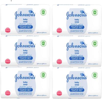 Johnson & Johnson Baby Soap Reg 6X100G Johnson & Johnson Yallatoys