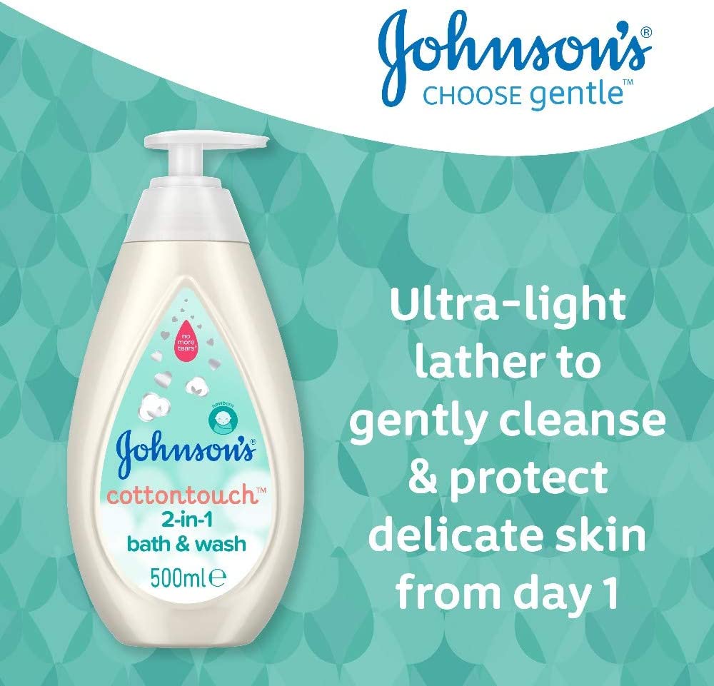Johnson & Johnson Baby Cotton Touch 2In1 Wash 300Ml Johnson & Johnson Yallatoys