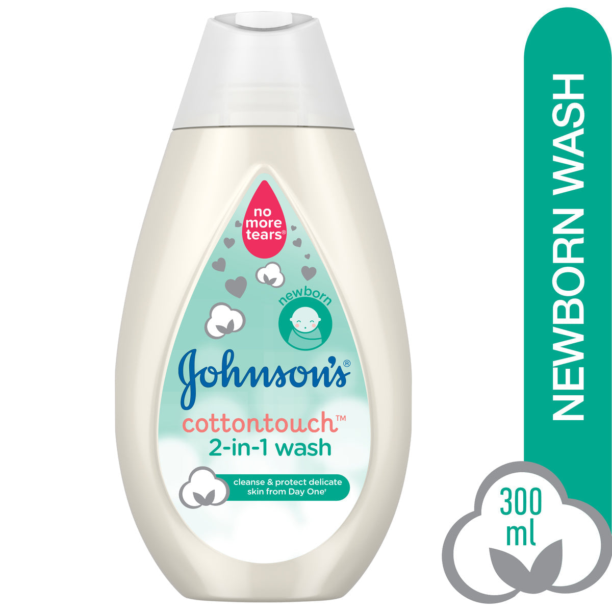 Johnson & Johnson Baby Cotton Touch 2In1 Wash 300Ml Johnson & Johnson Yallatoys