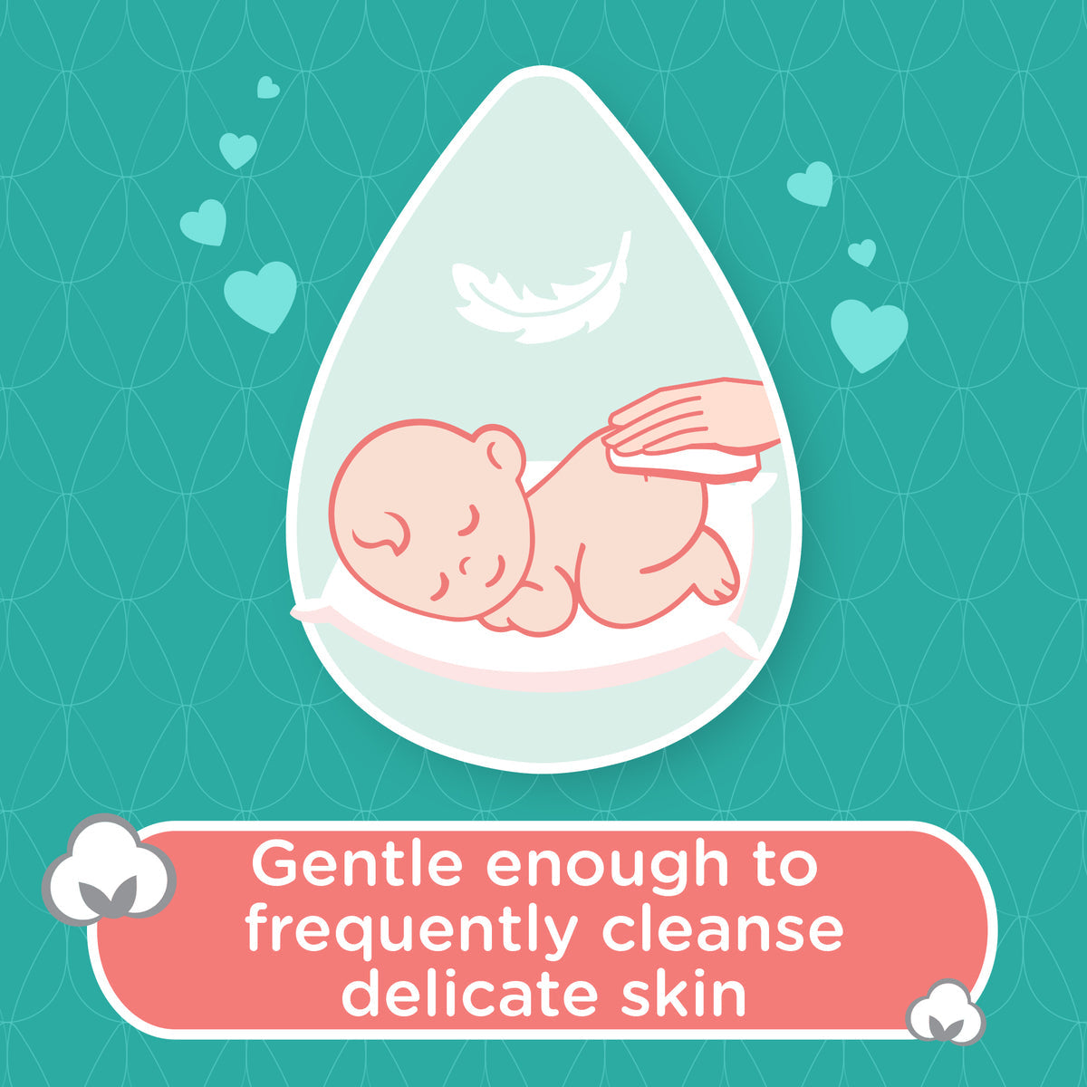 Johnson & Johnson Baby Cotton Touch Wipes 56'S Johnson & Johnson Yallatoys