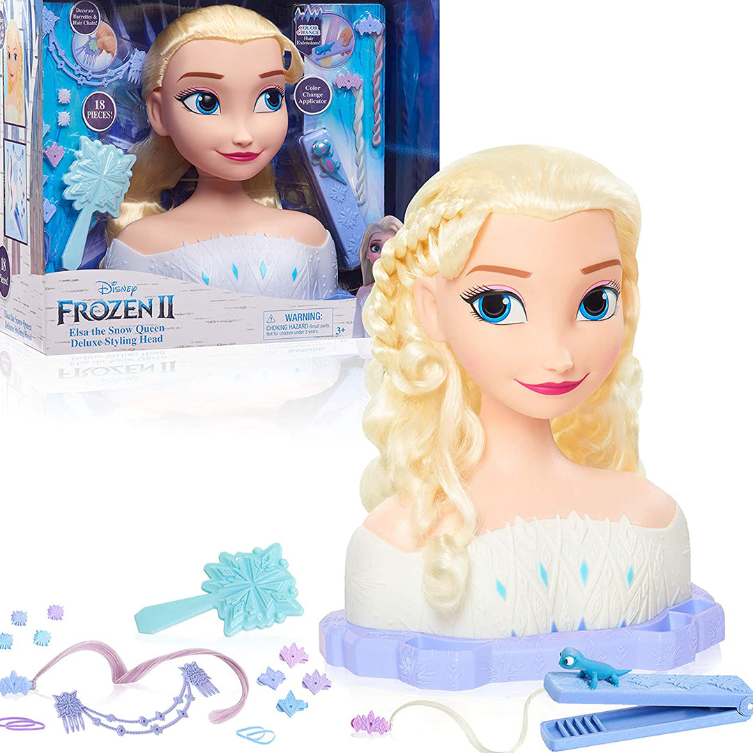 Buy Disney Frozen 2 Deluxe Elsa Styling Head-JP-32796 | Yallatoys.com