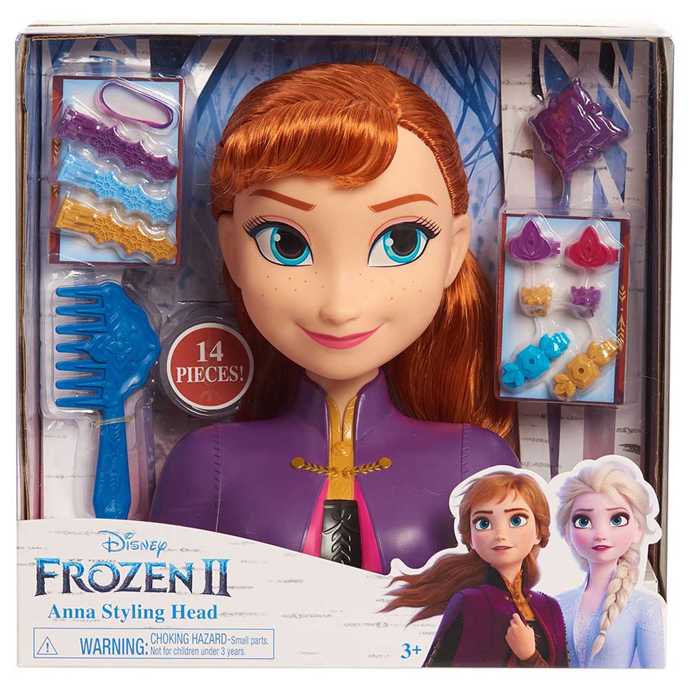 Buy Disney Frozen 2 Basic Anna Styling Head-JP-32811 | Yallatoys.com